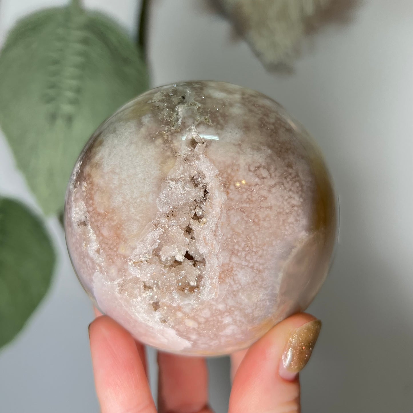 Large Pink Amethyst Sphere