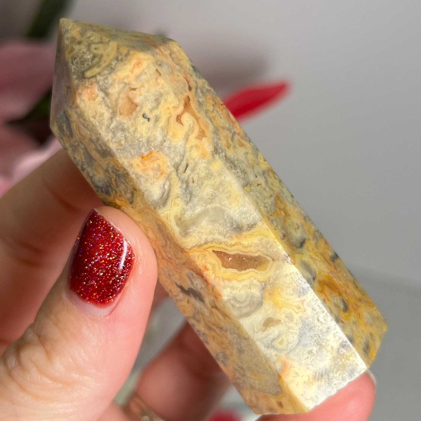 Crazy Lace Agate Point