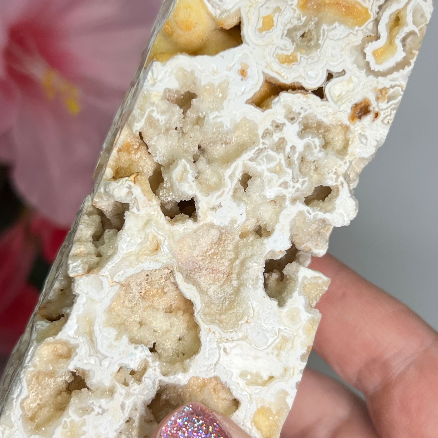 Druzy Crazy Lace Tower