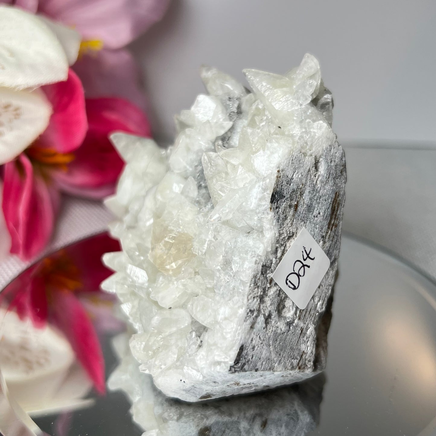 Diamond Calcite Cluster