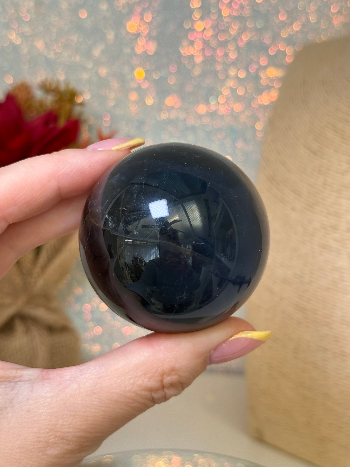 Blue Fluorite Sphere