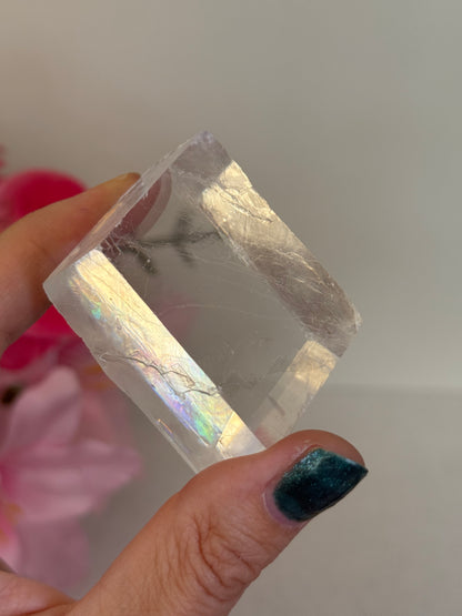 High Quality Optical Calcite (Iceland Spar) Freeform
