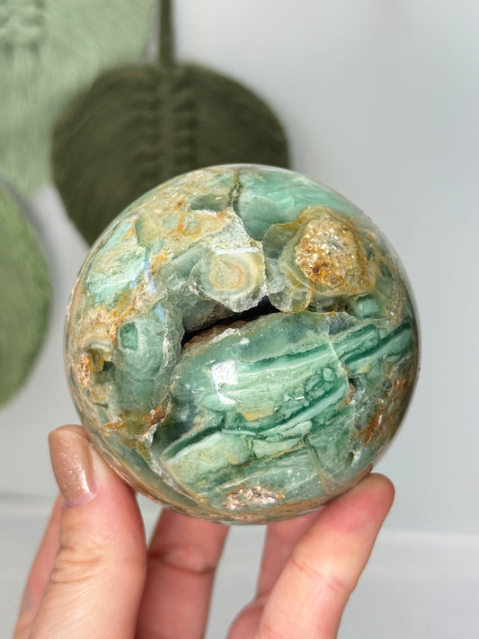 Large Variscite Sphere