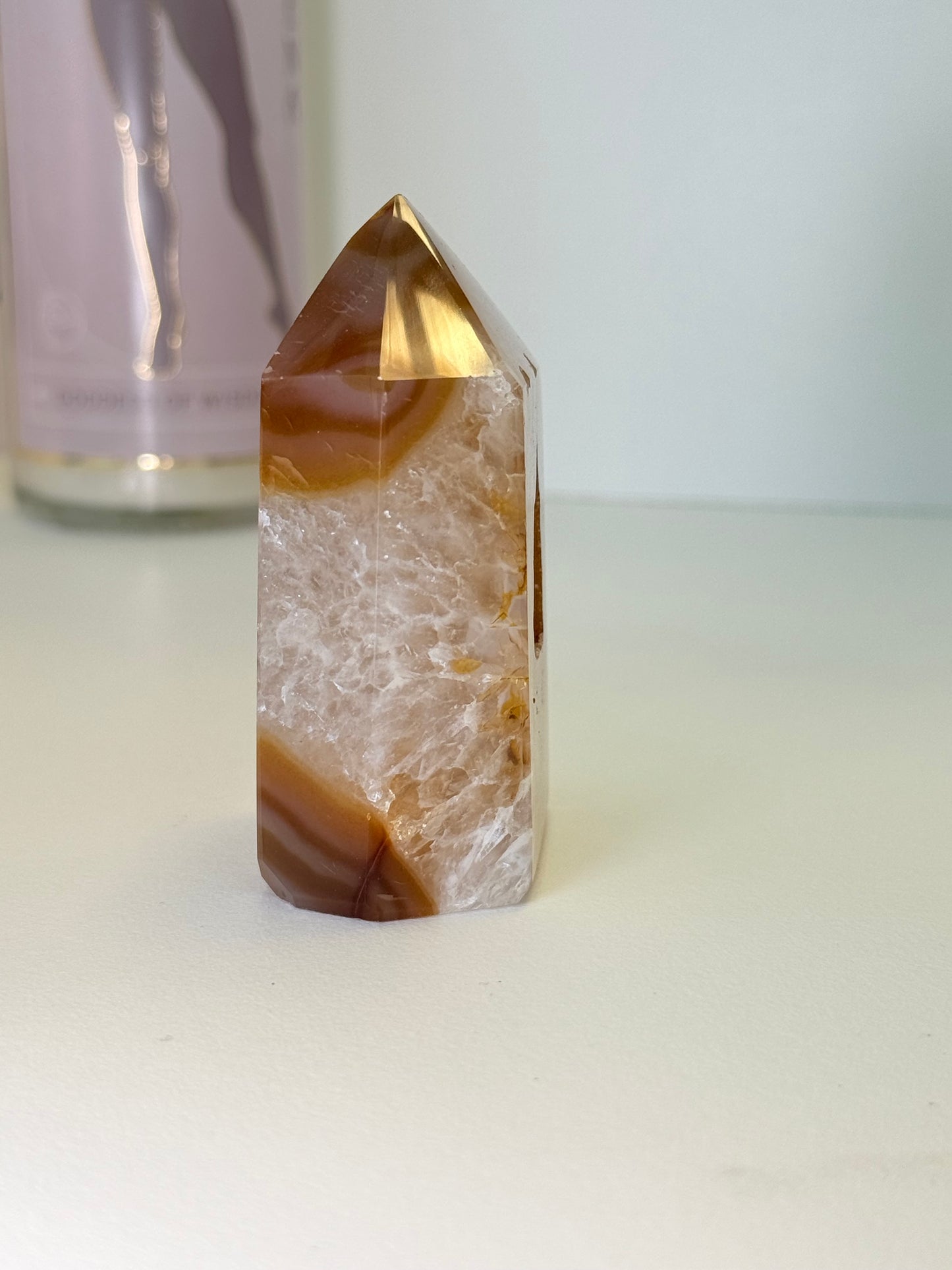 Brazilian Agate Tower