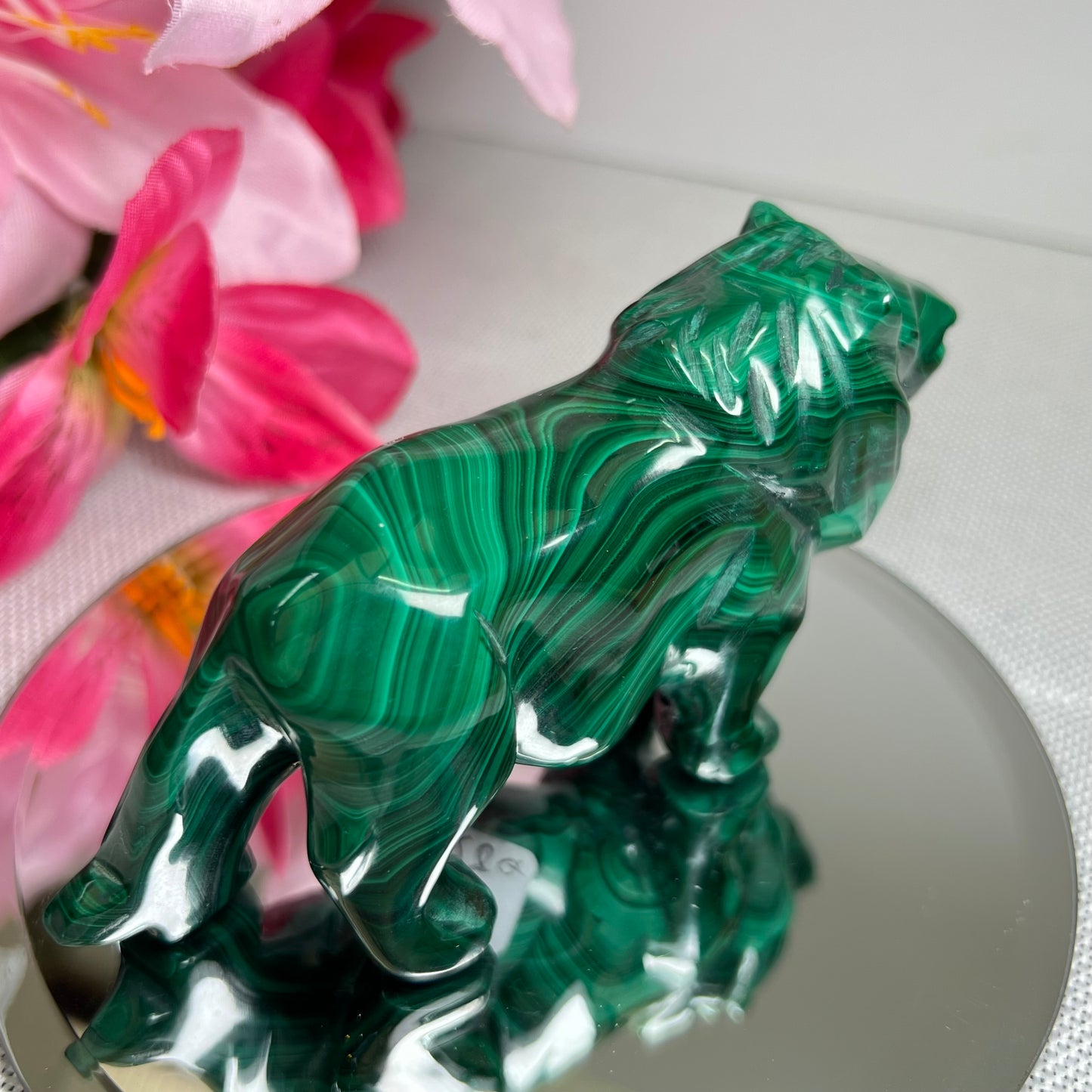 Large Malachite Lion