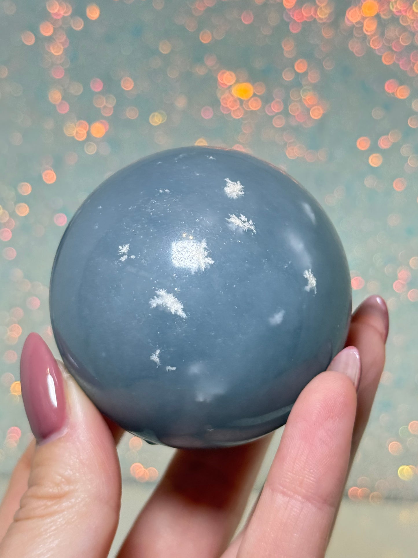 Angelite Sphere