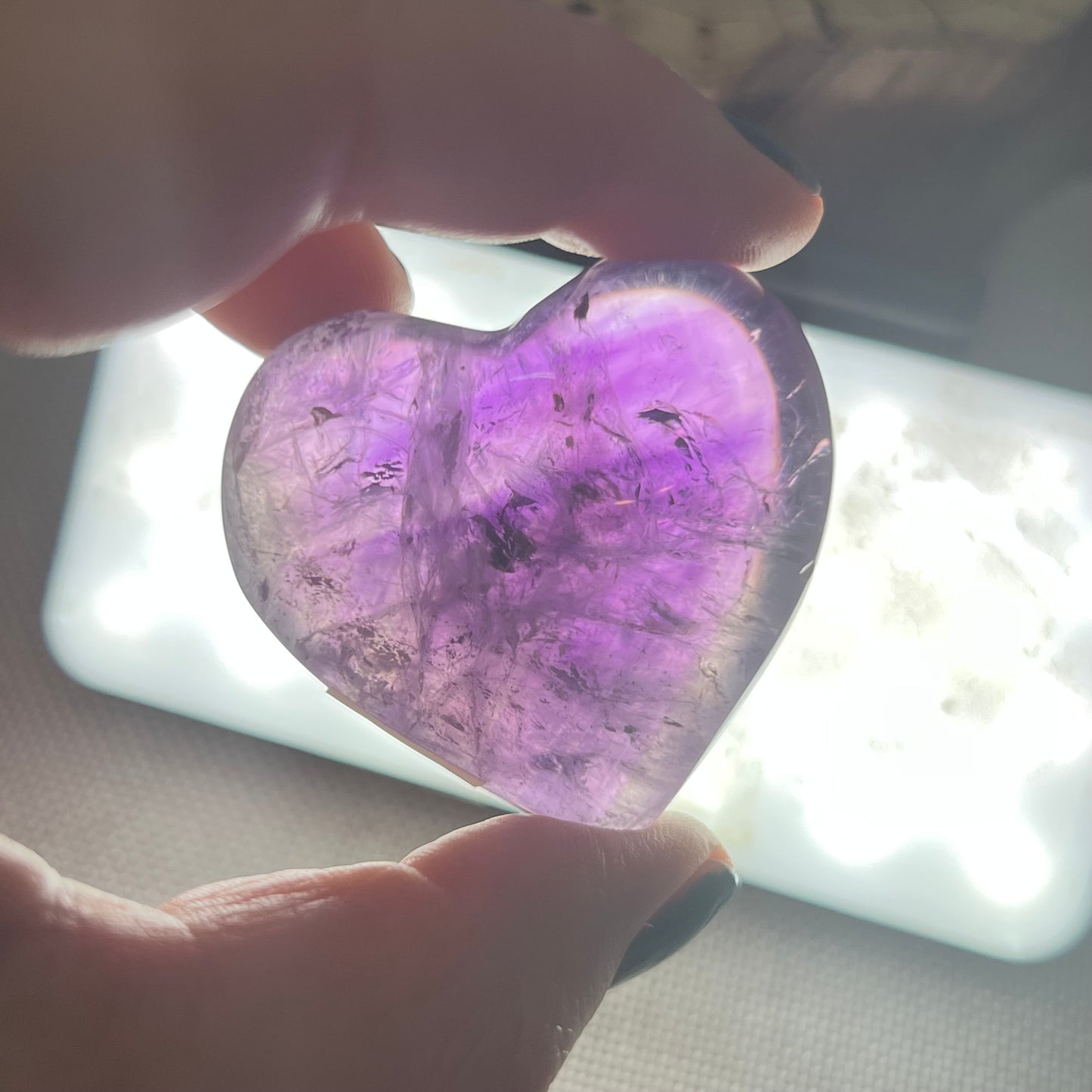 Amethyst Heart