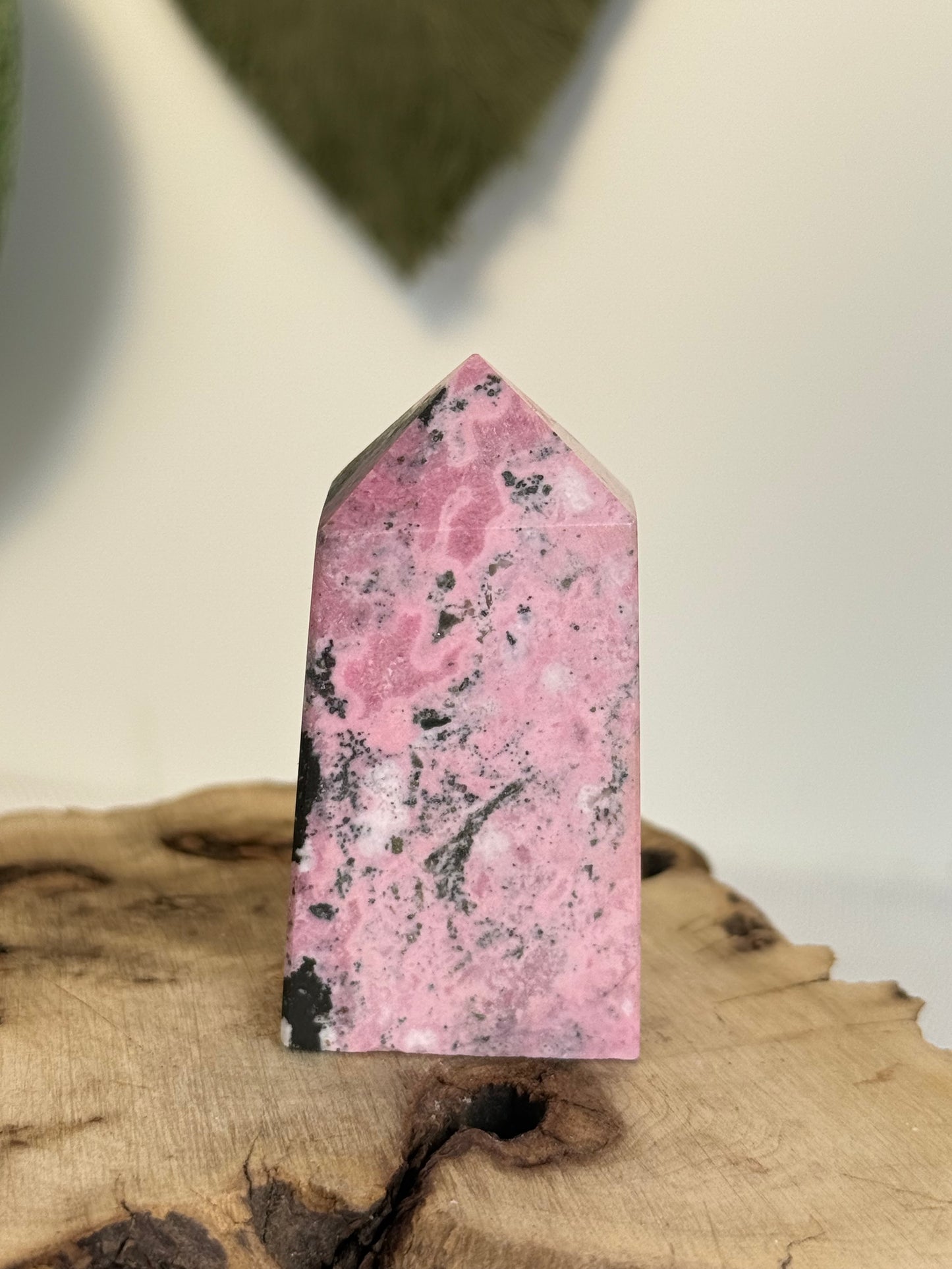 Peruvian Rhodonite Tower