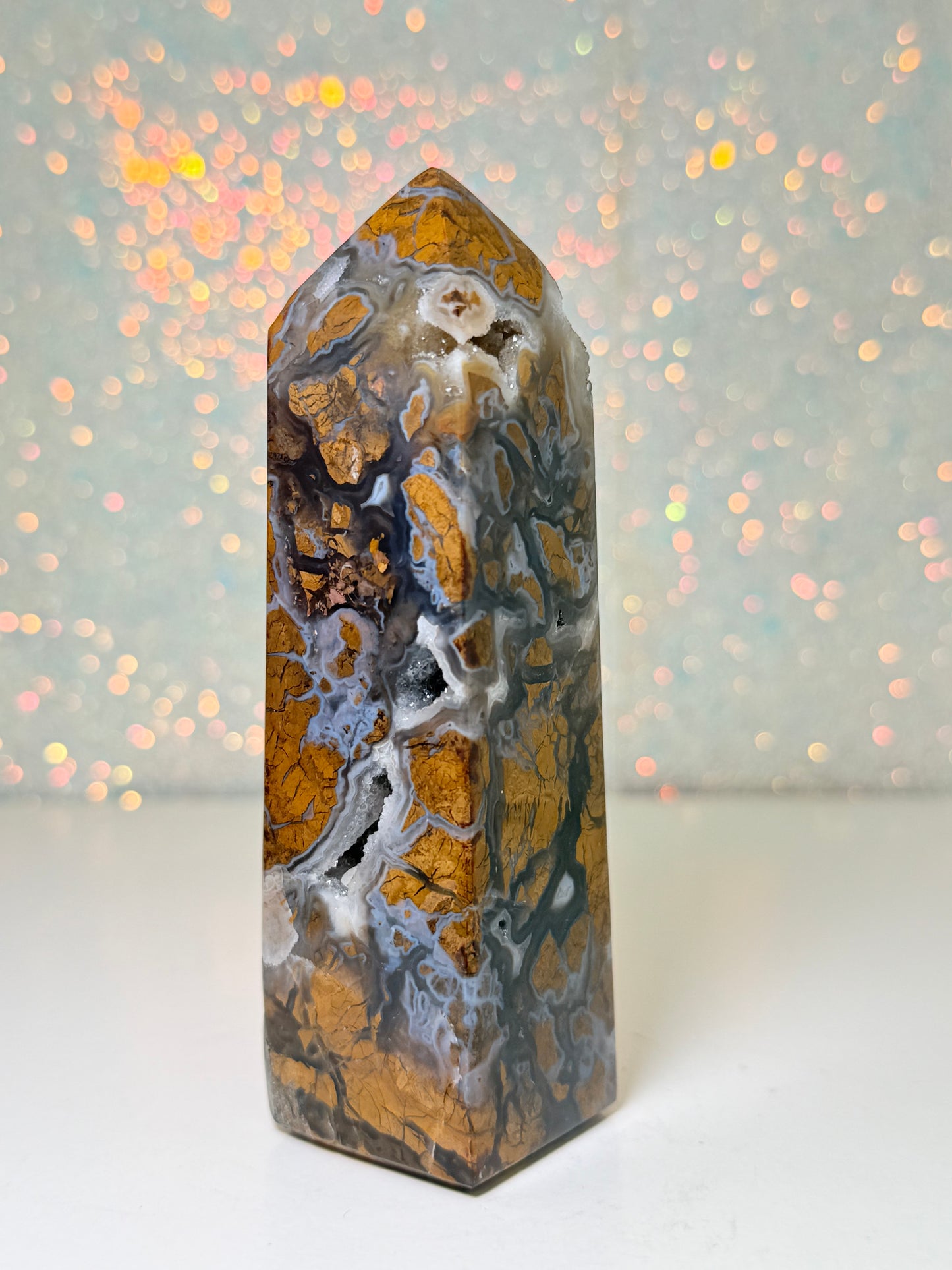 Brecciated Jasper Tower