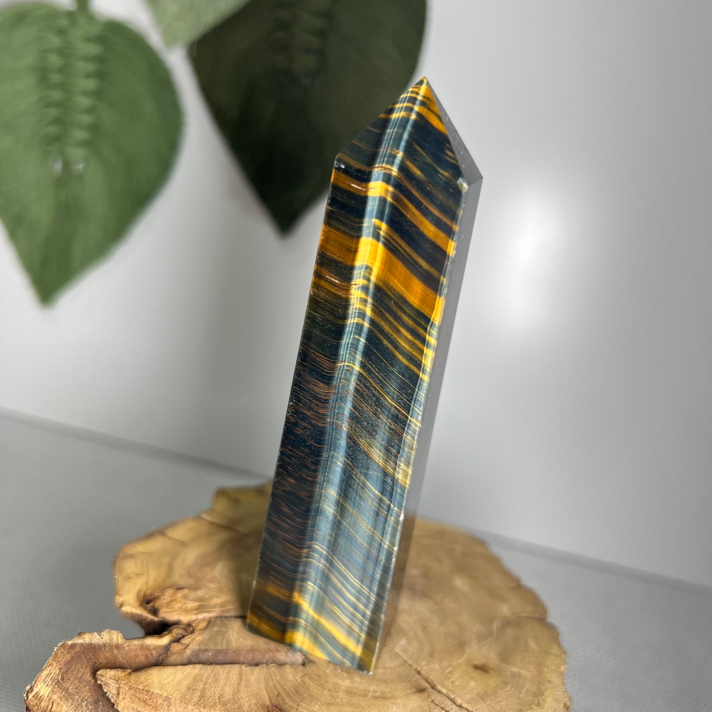 Blue Tigers Eye Tower