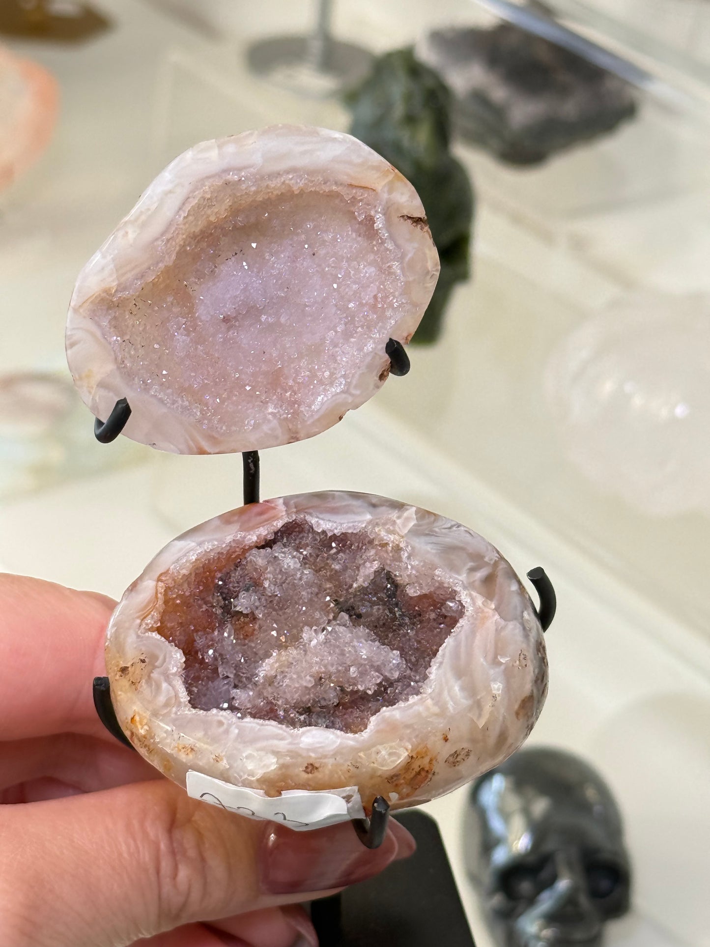 Druzy Agate Ring Display Box