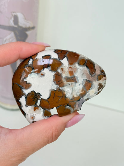 Brecciated Jasper Zuni Bear