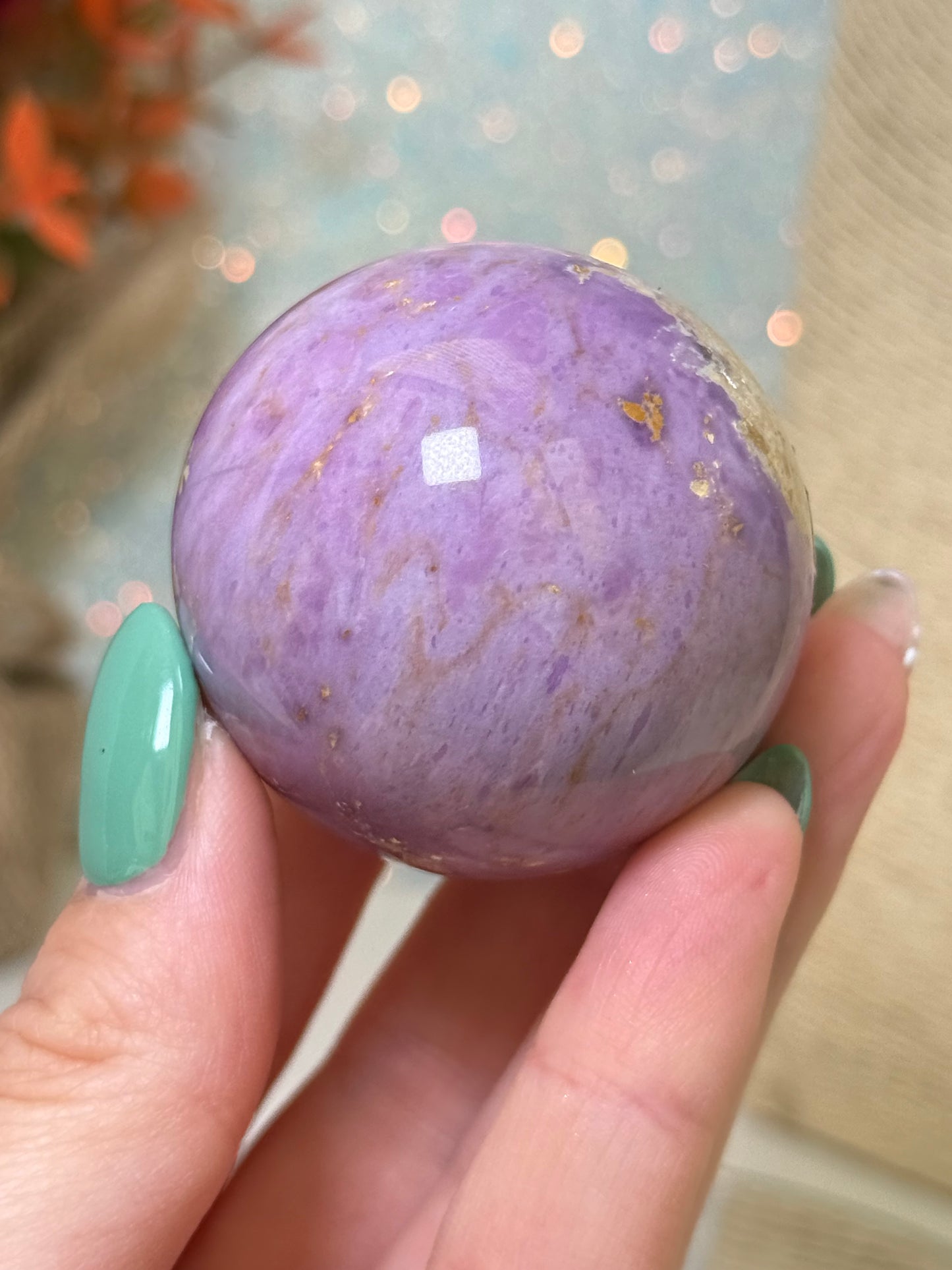Phosphosiderite Sphere