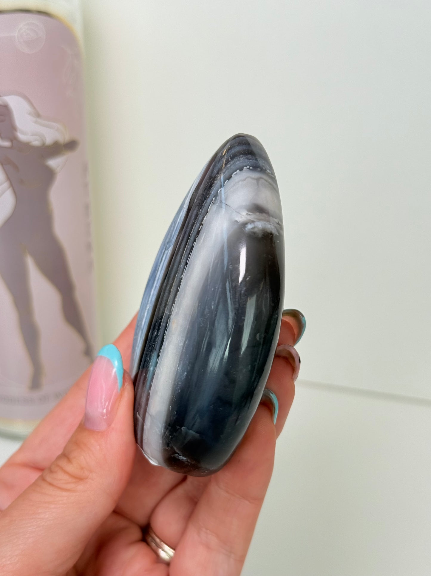 Indian Blue Opal Flame