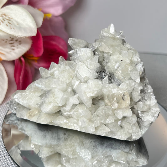 Diamond Calcite Cluster