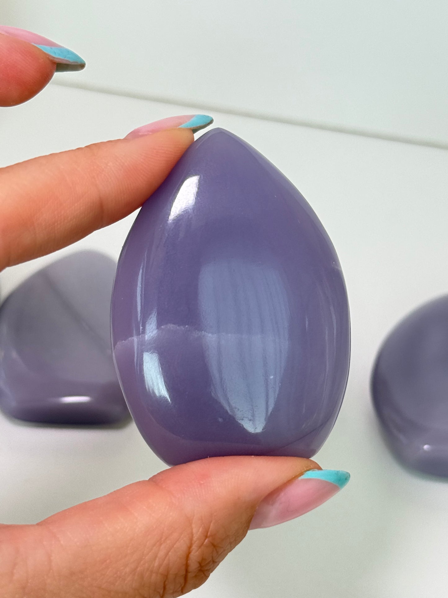 Yttrium (Lavender) Fluorite Flames
