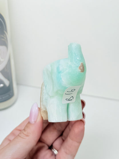 Caribbean Calcite Elephant
