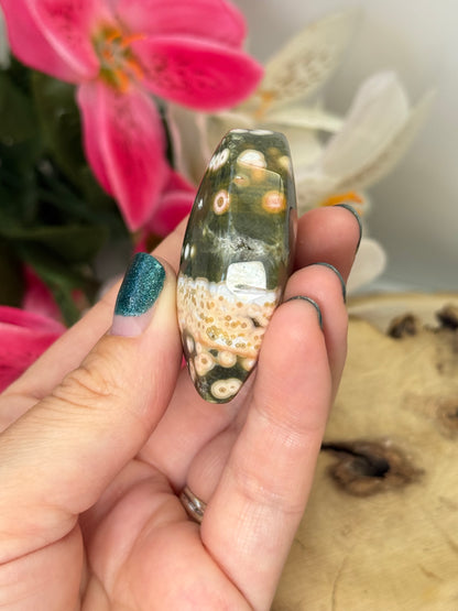 8th Vein Ocean Jasper Heart