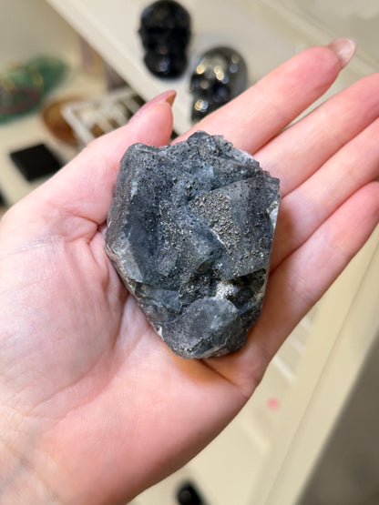 Fluorite Raw Pyrite (Insane UV!)