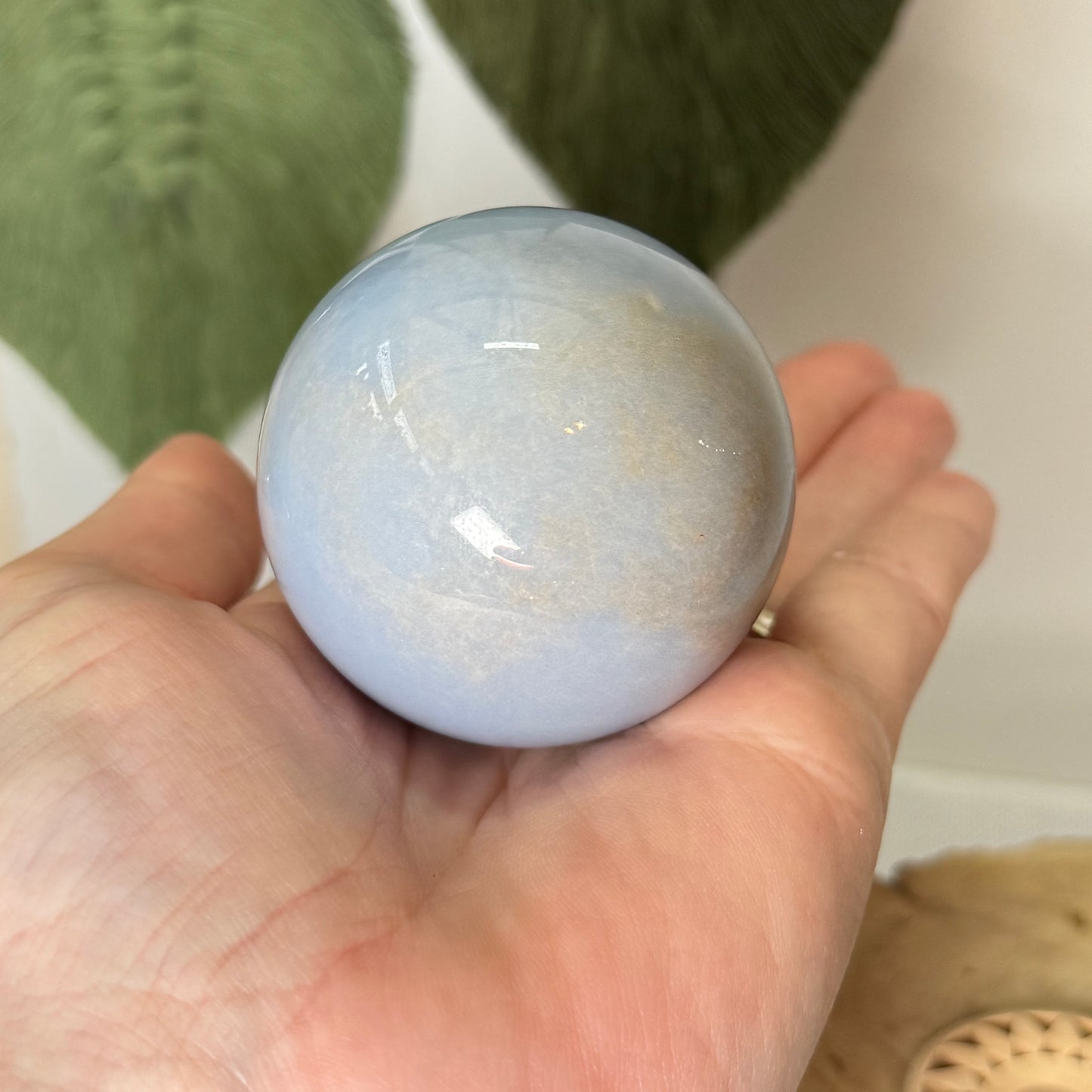 Angelite Sphere