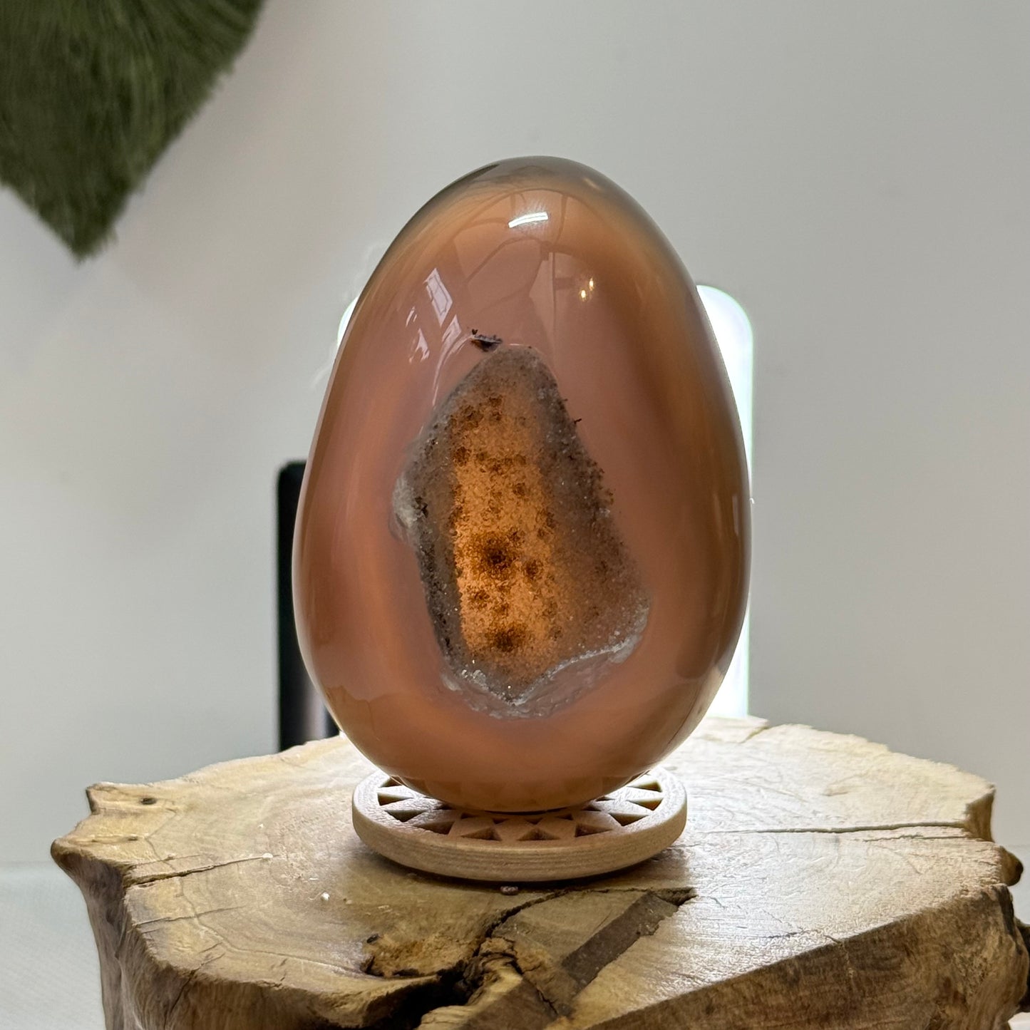 Druzy Agate Egg