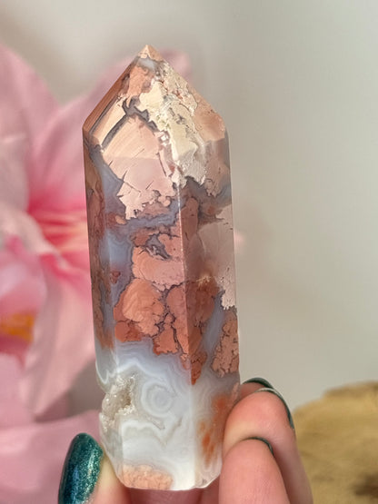 Cotton Candy Agate Point