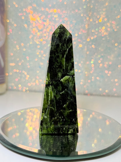 Nephrite Jade Tower