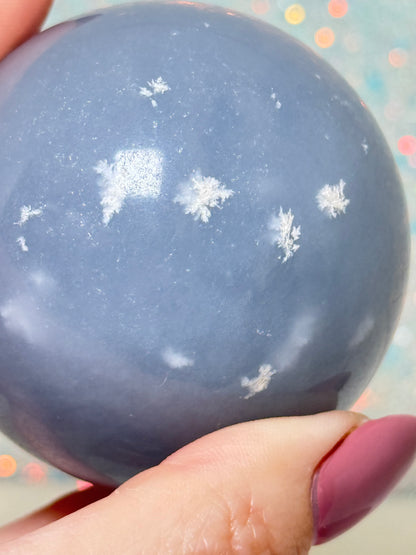 Angelite Sphere