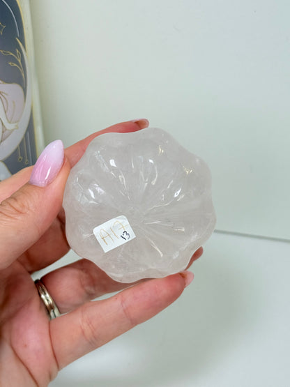 Clear Quartz Pumpkin