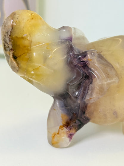 Fluorite Elephant