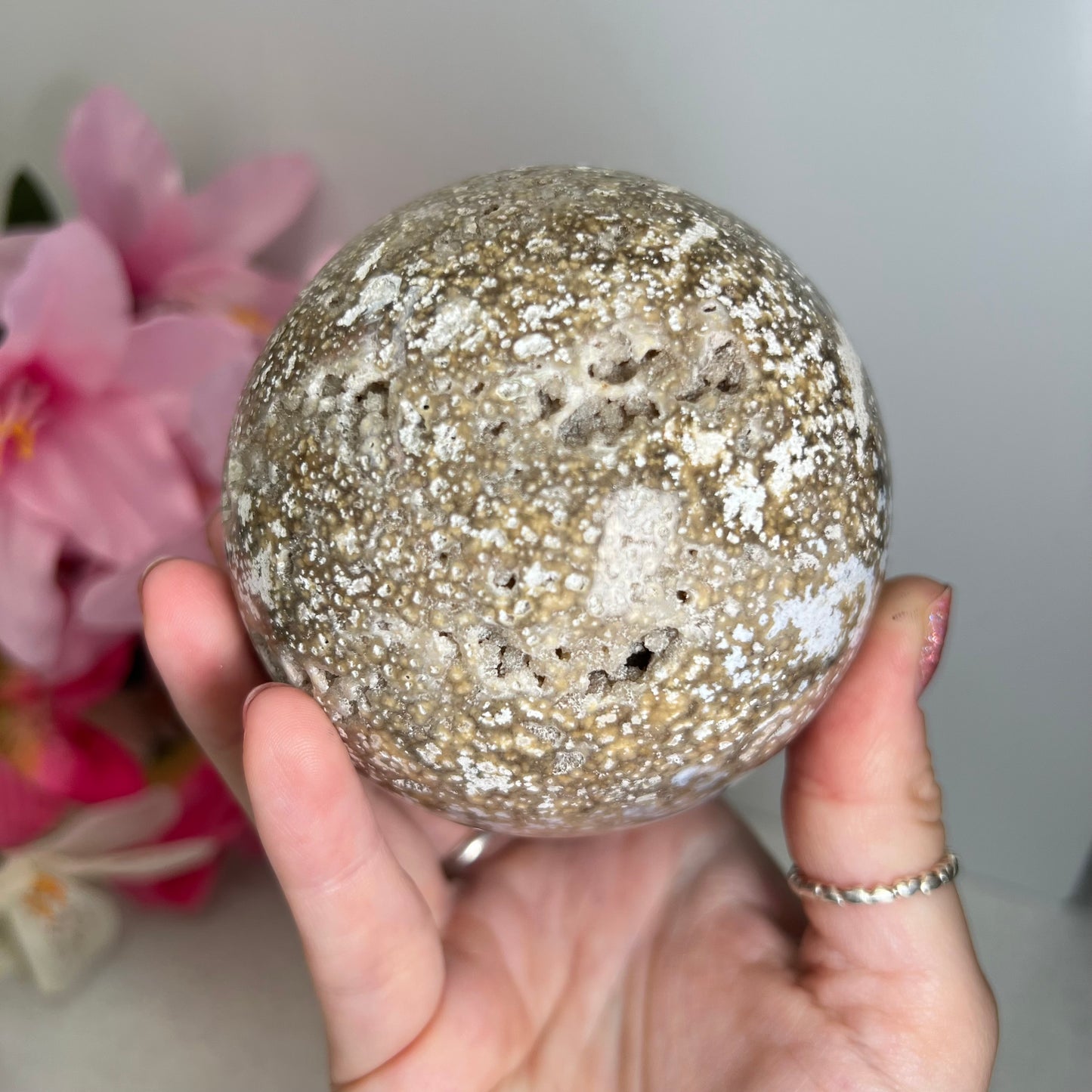 XL Ocean Jasper Sphere