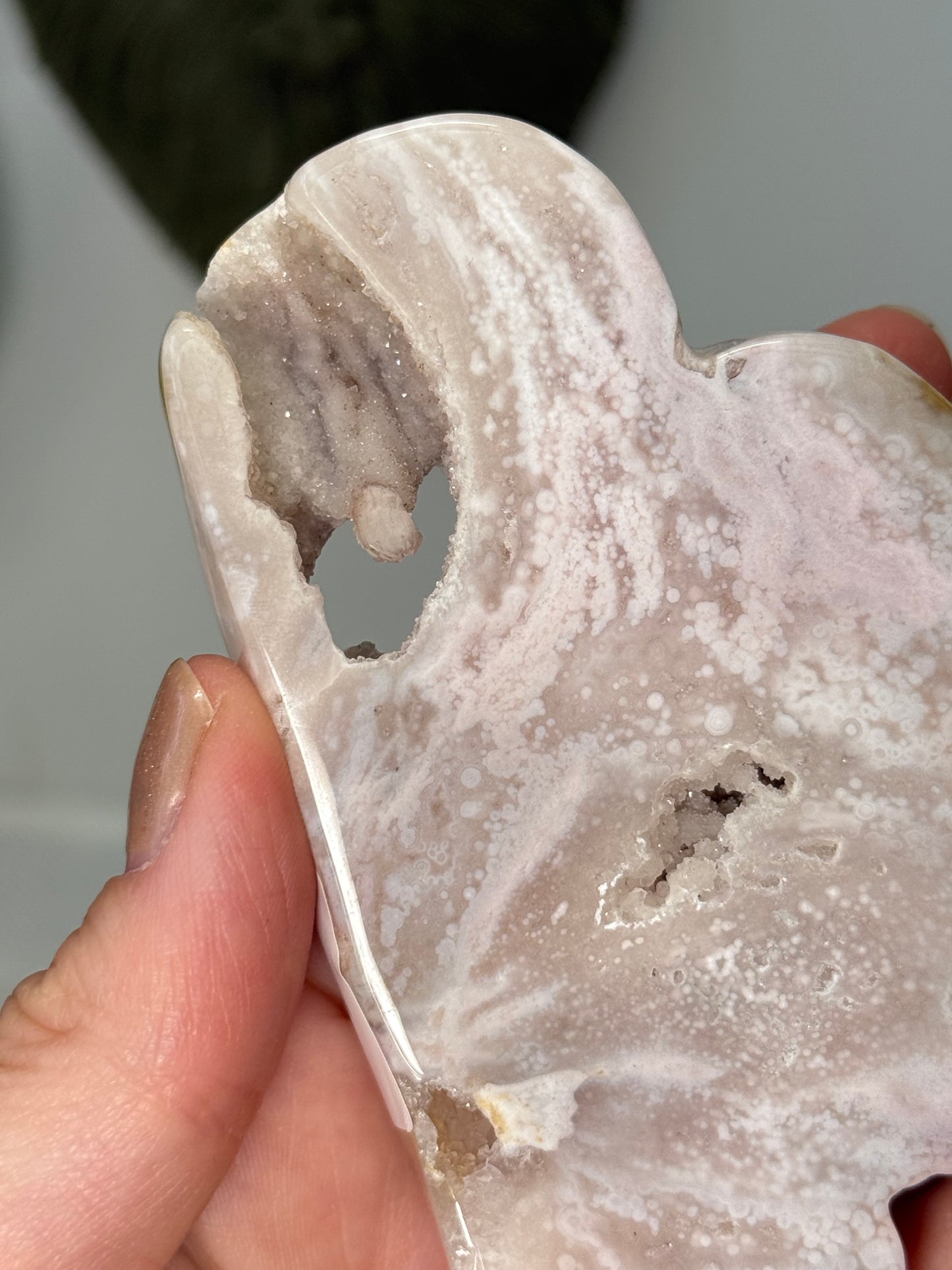 Pink Amethyst Cloud With Stand