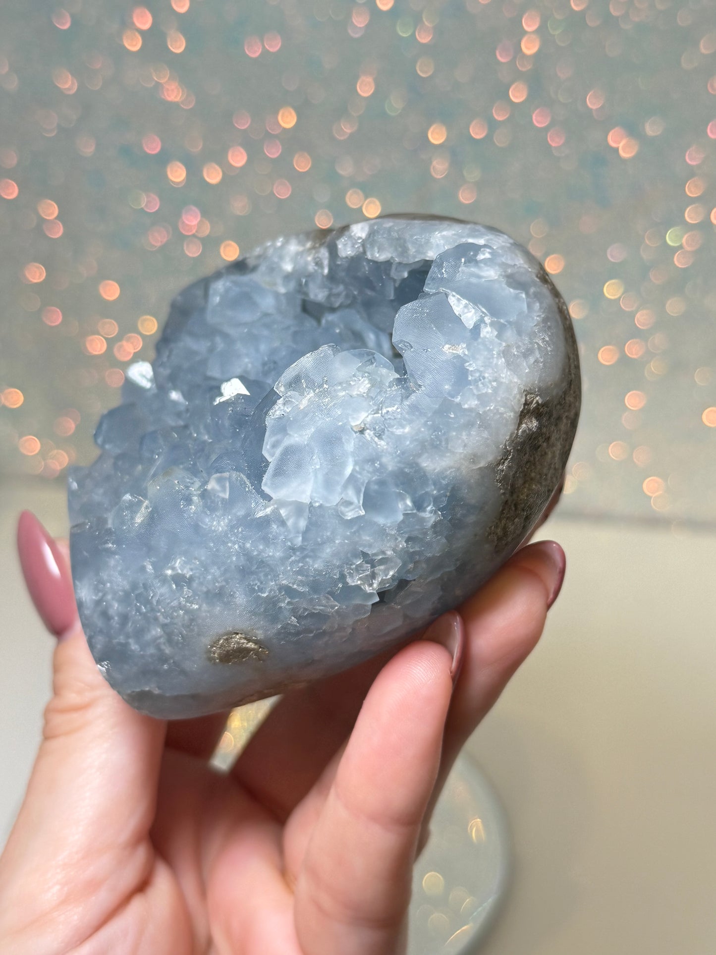 Celestite Heart
