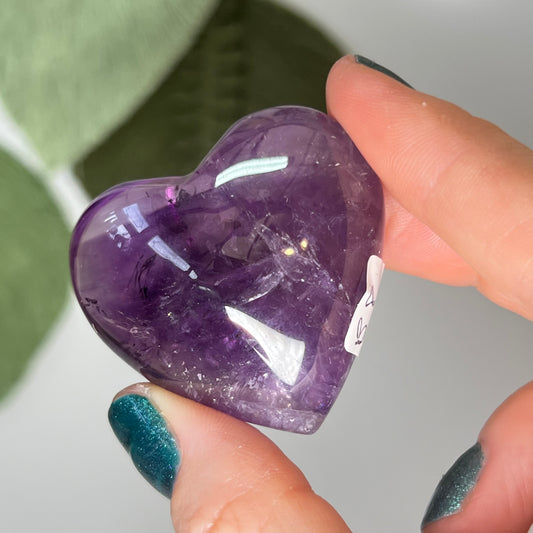 Amethyst Heart