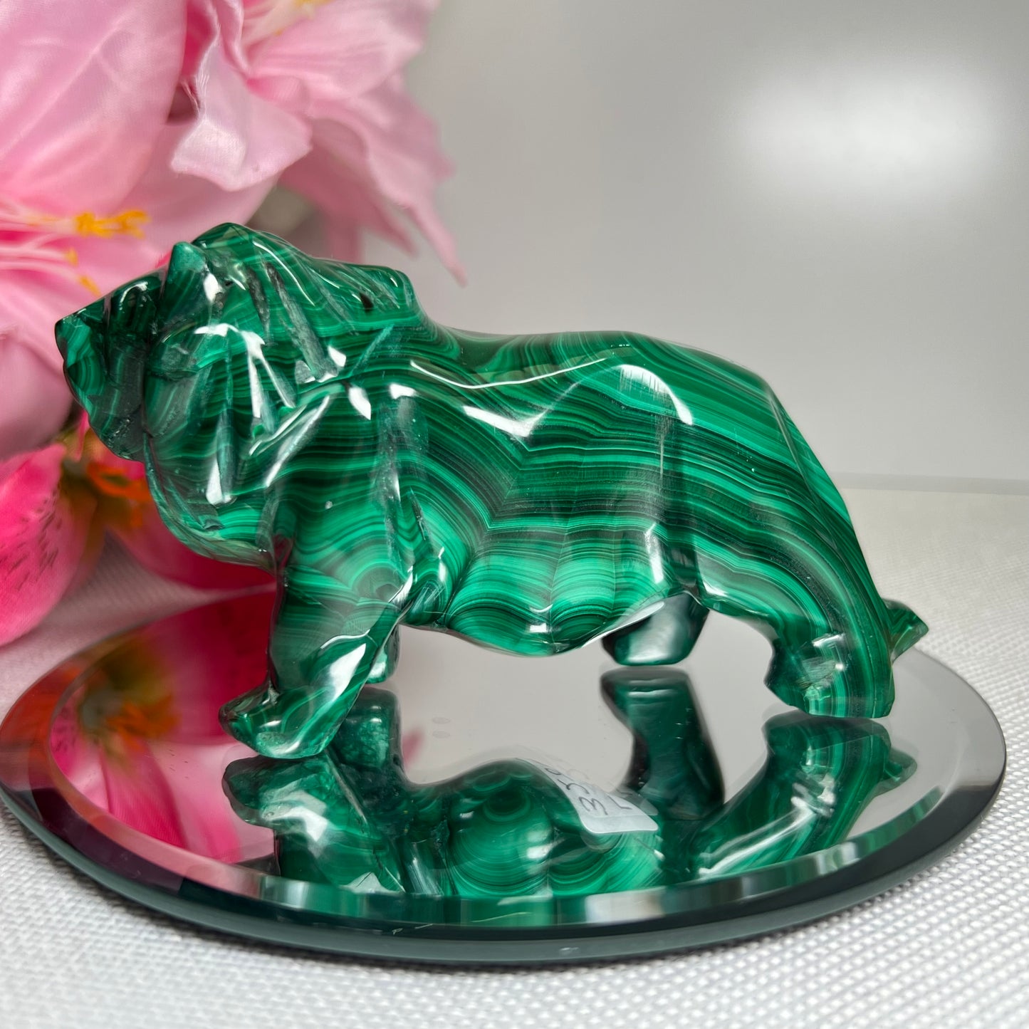 Large Malachite Lion