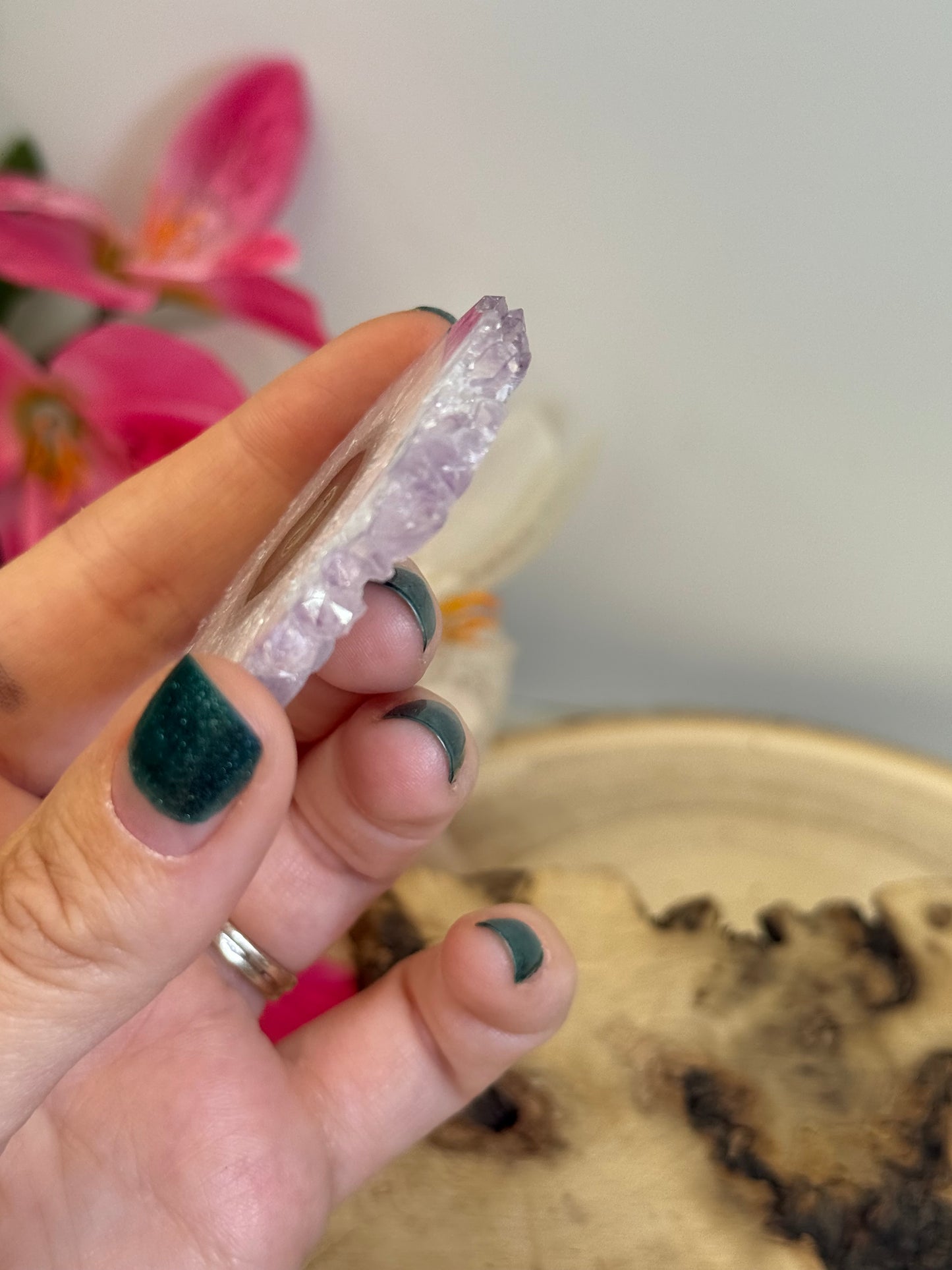 Amethyst Stalactite