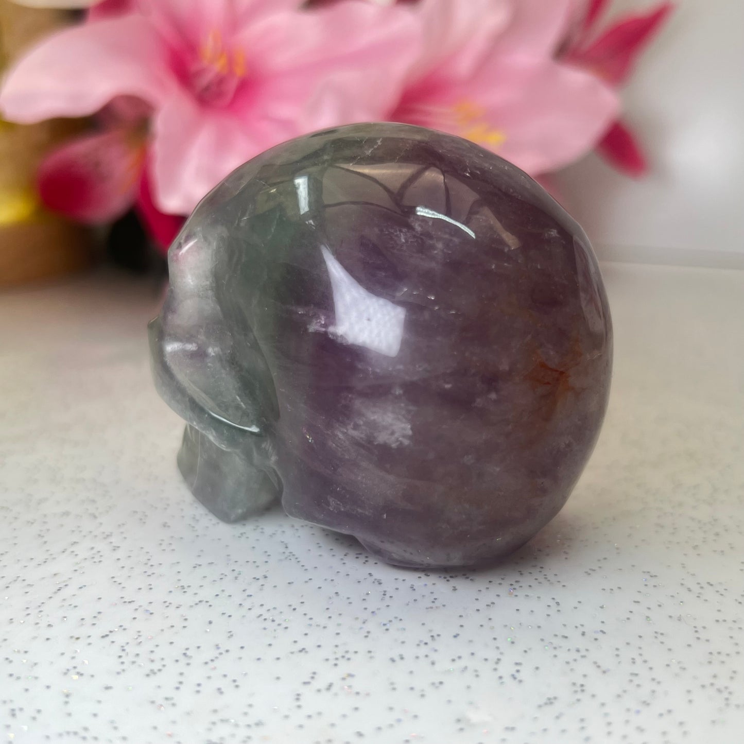 Fluorite Skull