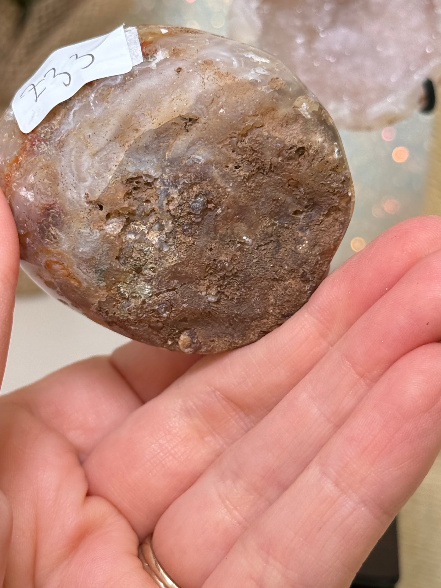 Druzy Agate Ring Display Box