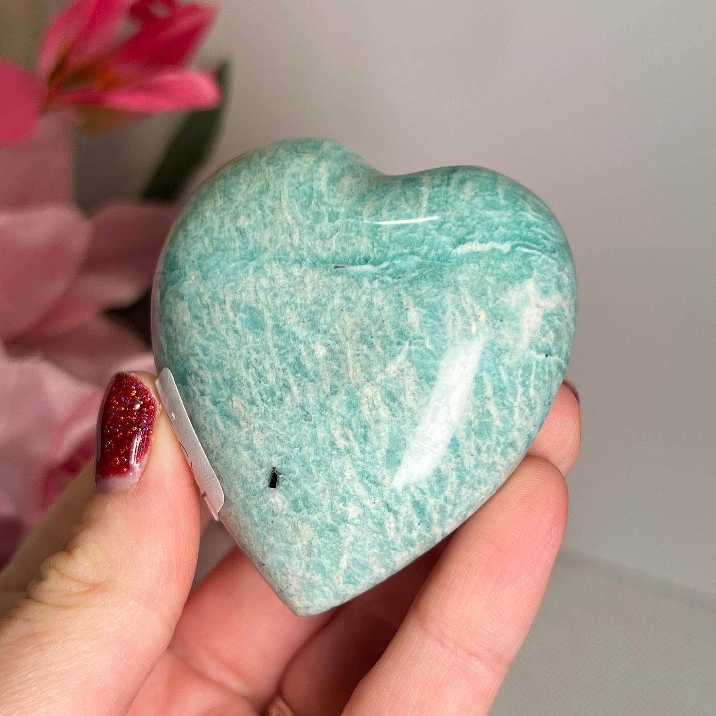 Amazonite Heart