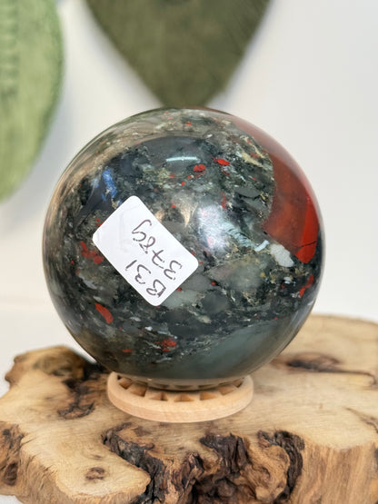Africa Bloodstone Sphere