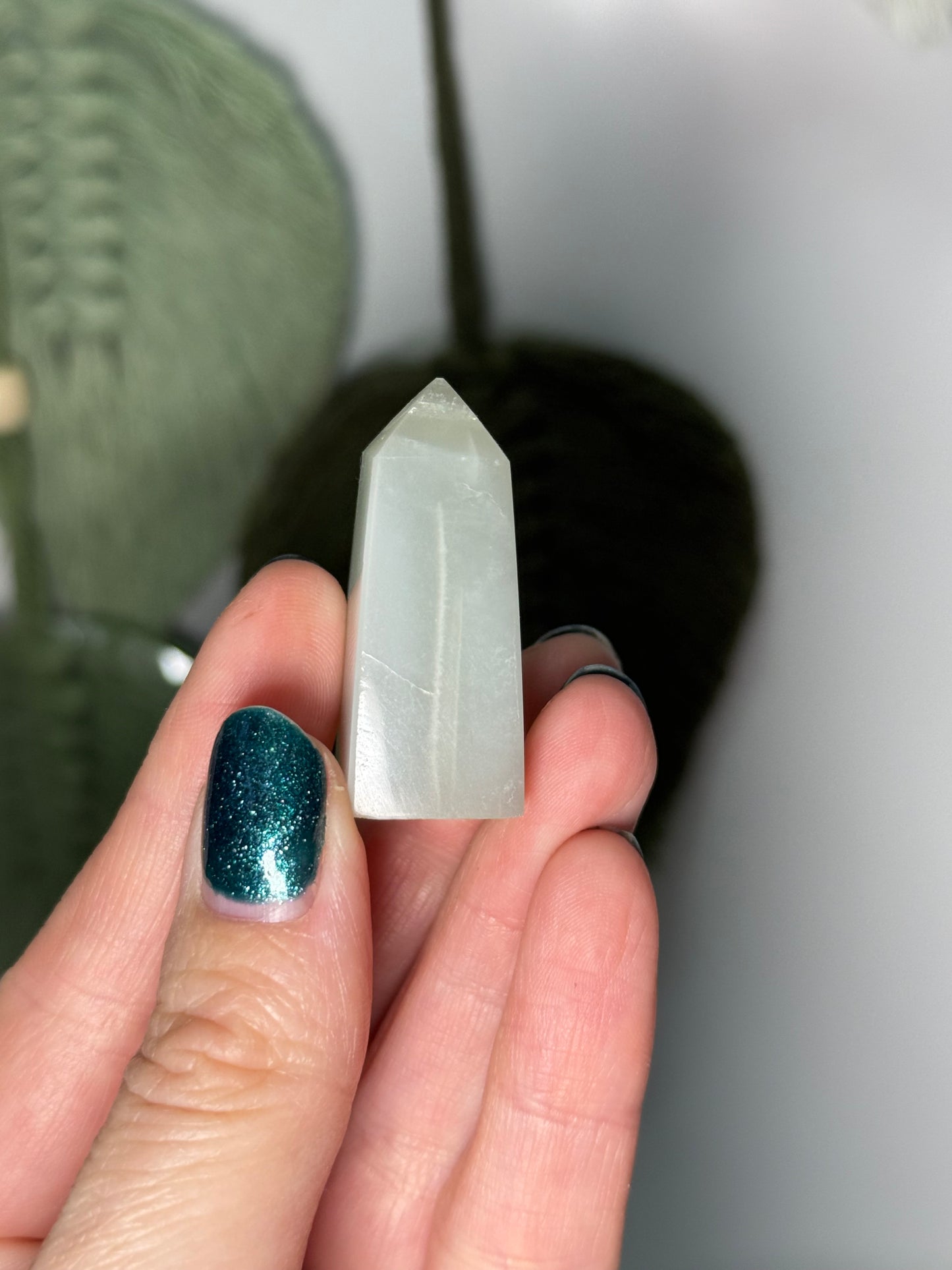 Sage Green Moonstone Tower