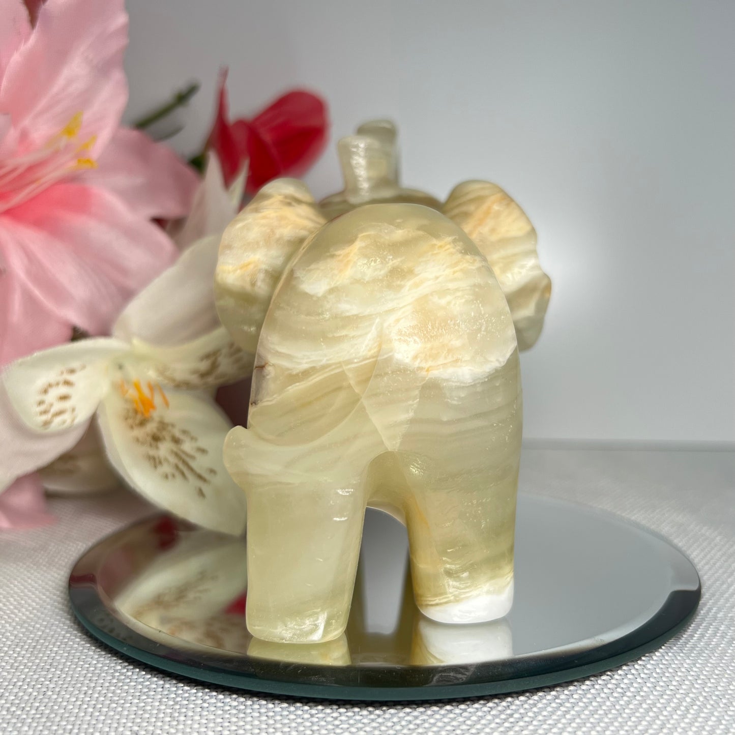 Afghan Jade Large Elephant