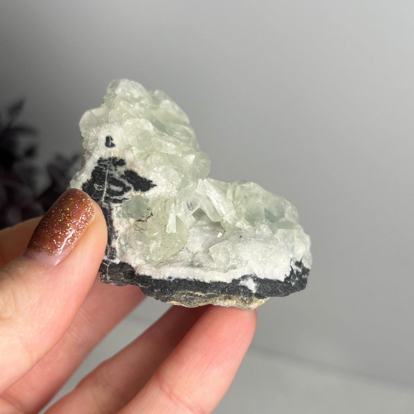 Fluorite on Sphalerite Specimen