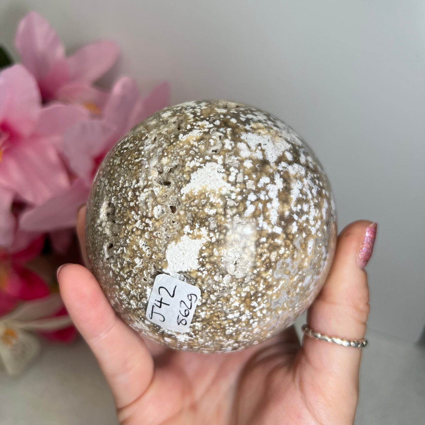 XL Ocean Jasper Sphere