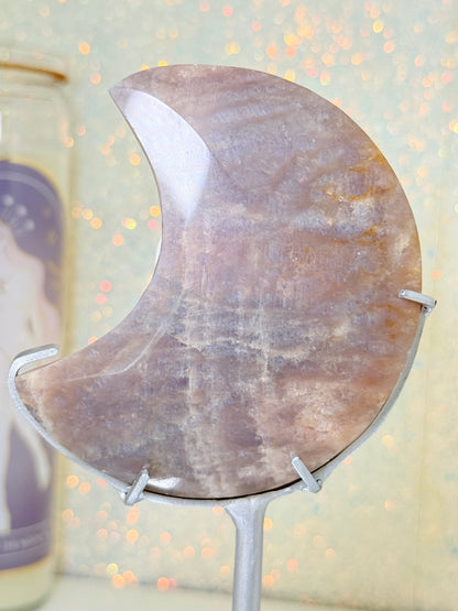 Moonstone Moon On Stand