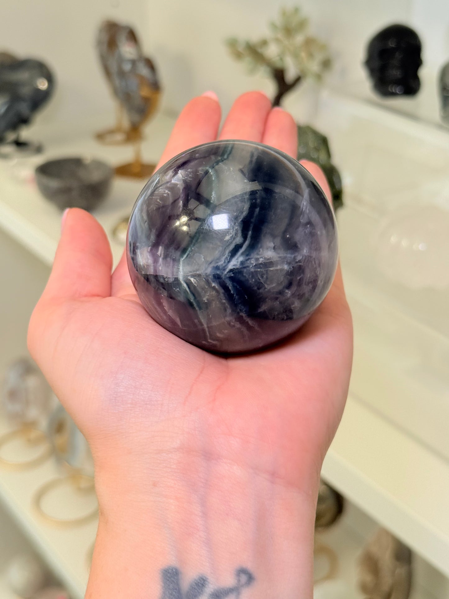 Fluorite Sphere (C)