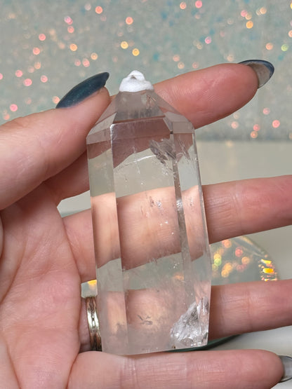 Blue Needle Quartz Point