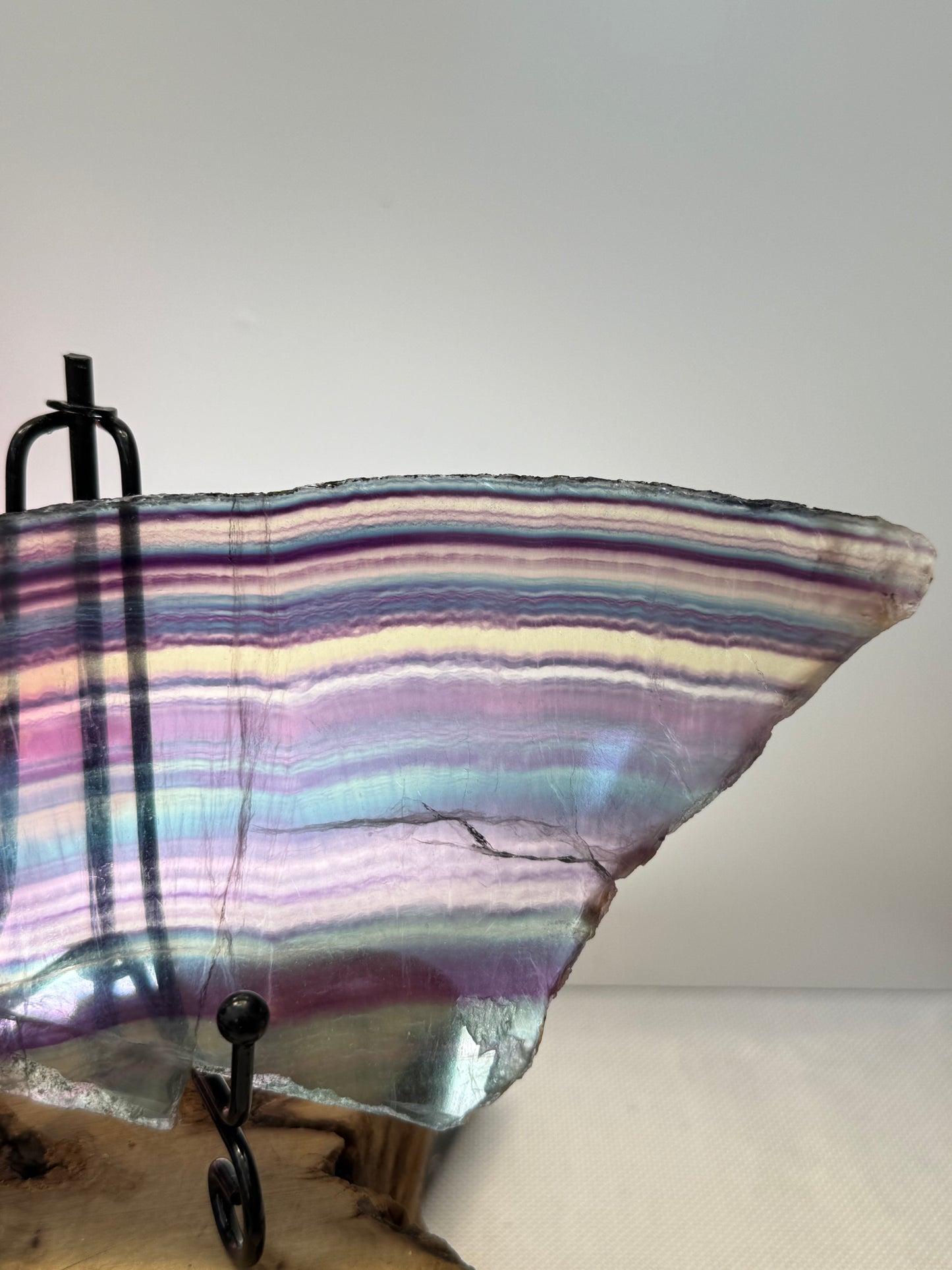 Fluorite Slab With Stand