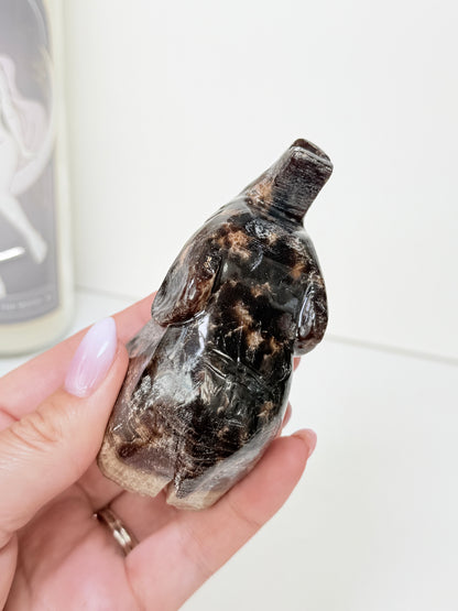 Chocolate Calcite Elephant