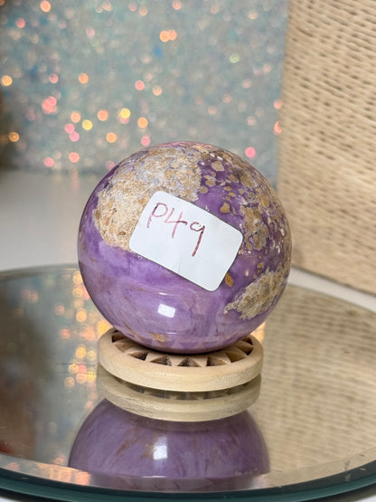 Phosphosiderite Sphere